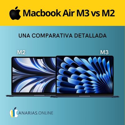 Comparativa MacBook Air M3 vs MacBook Air M2