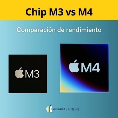 Comparación de rendimiento del Chip M3 vs M4