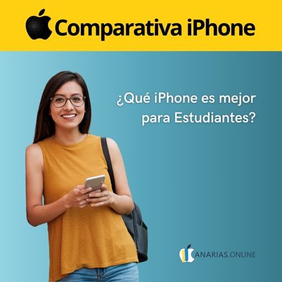 Comparativa entre modelos de iPhone para Estudiantes