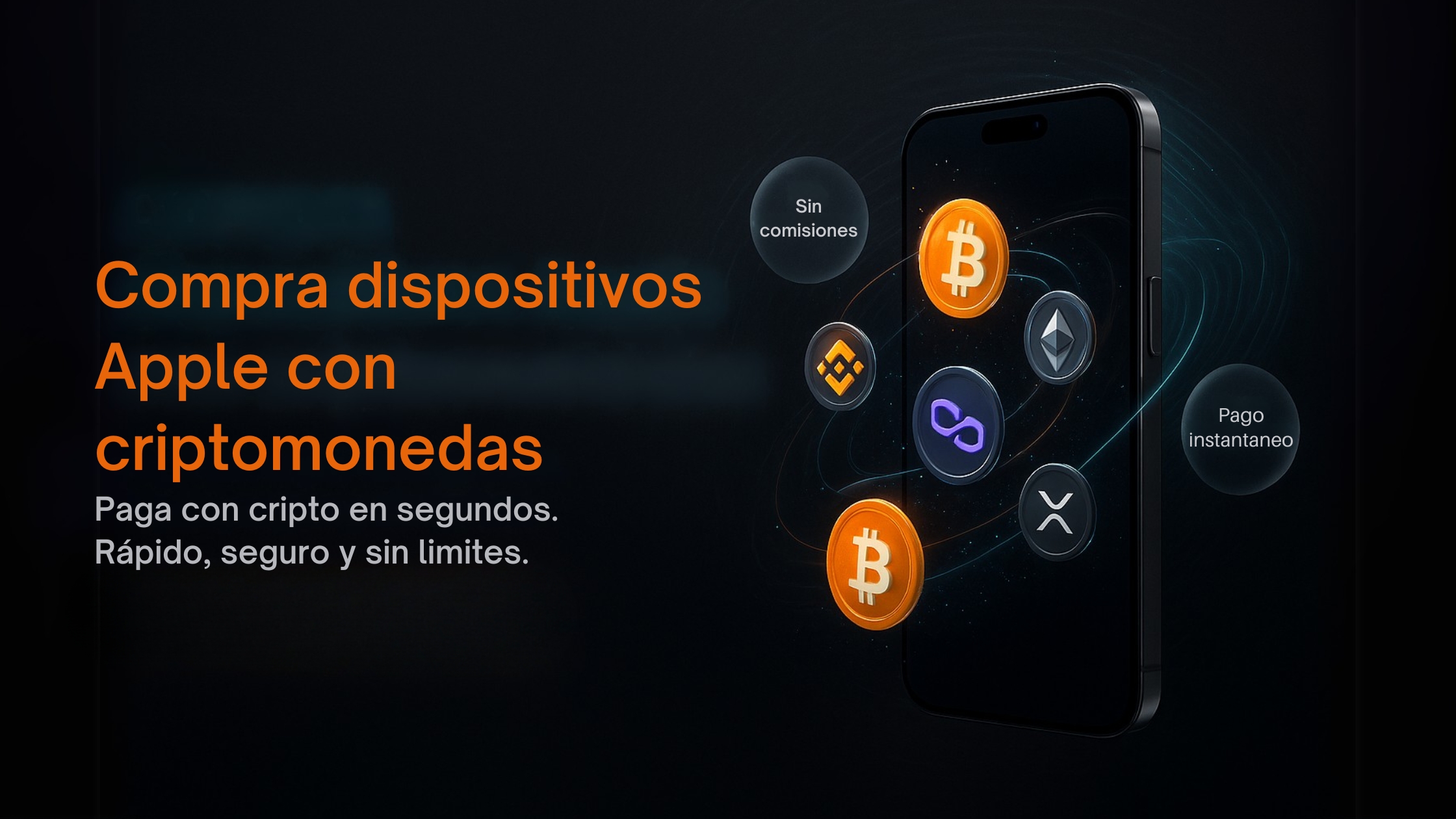 Compra dispositivos Apple con criptomonedas: seguro, rápido y sencillo