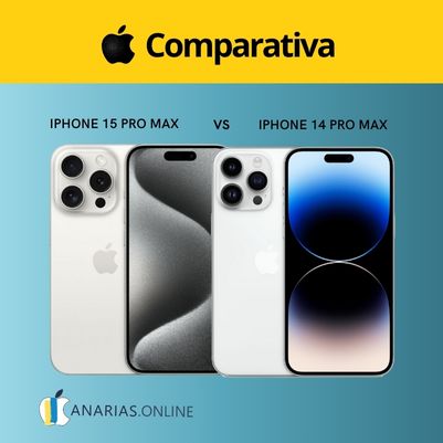 iPhone 15 Pro Max vs iPhone 14 Pro Max, la batalla de los titanes tecnológicos